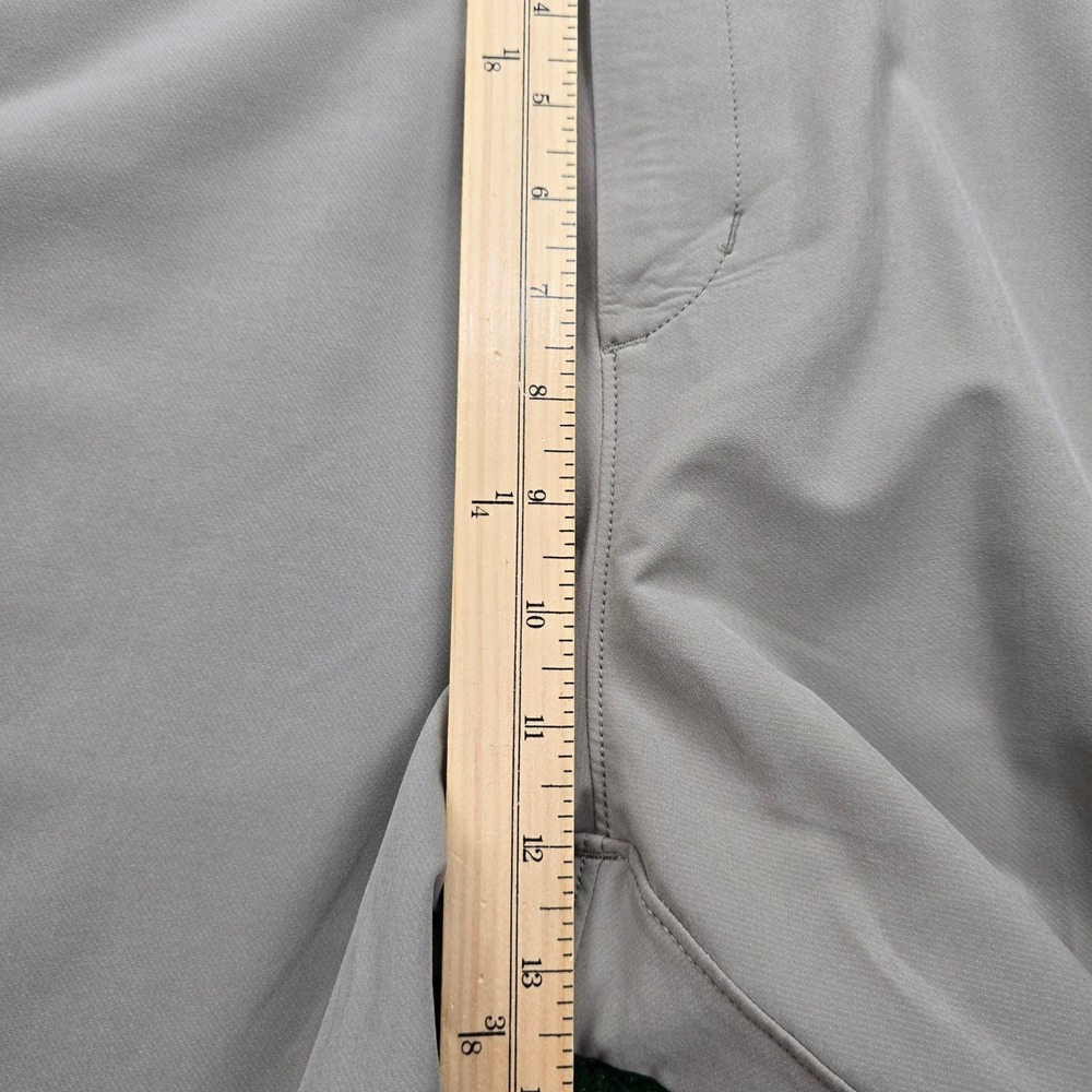 Public Rec Pants Mens 38x30 Beige Chino Flat Front Performance Golf Casual - Picture 9 of 16